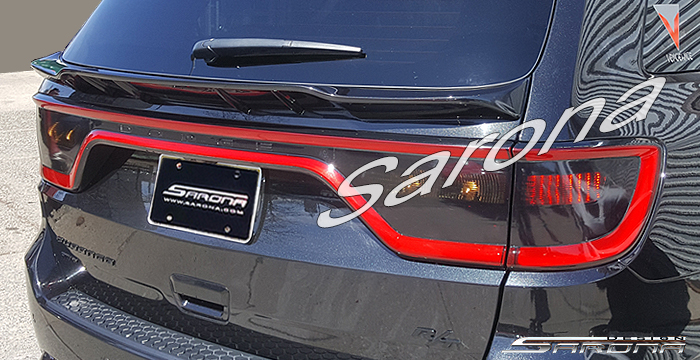 Custom Dodge Durango  SUV/SAV/Crossover Trunk Wing (2011 - 2023) - $375.00 (Part #DG-048-TW)